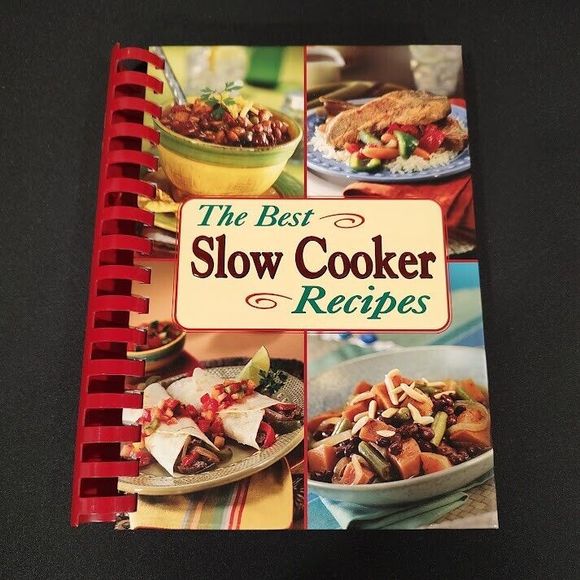 The Best Slow Cooker Recipes Publications International Hardcover Cookbook - Picture 1 of 6